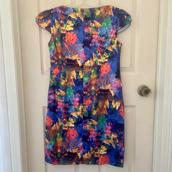 NWT Multicoloured Form Dress - Picture 2 of 4